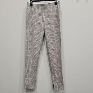 Ann Taylor Black and White Audrey Houndstooth Dress Pants
